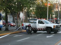 La víctima sufrió lesiones en el cráneo, informan que aún no ha sido identificada. EL INFORMADOR /