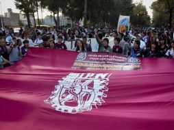 Los estudiantes exigen a Fernández participar en dicha reunión. SUN / ARCHIVO