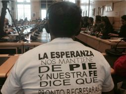 Los padres de los normalistas desaparecidos aseguran que reciben intimidaciones por parte del Gobierno mexicano. SUN / ARCHIVO