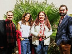 En la imagen el elenco y directora de la obra 'Fluffy Bunnies'. EL INFORMADOR / E. Barrera