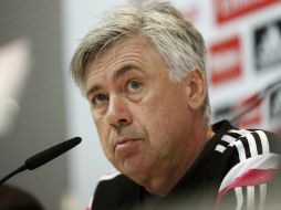 Ancelotti habló de tener la posesión pero con velocidad. EFE / C. Moya