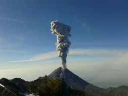 Protección Civil de Jalisco refiere que la actividad del Volcán de Fuego no representa riesgo para la población. TWITTER / @PCJalisco