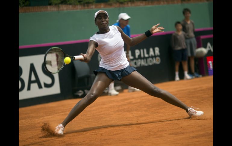 Williams, 11 del ranking WTA demostró clara superioridad. AP / R. Abd