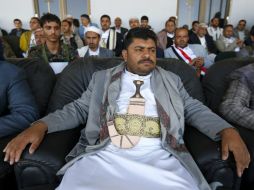 Los chiitas de Ansarualá, llamados hutíes por el apellido de su líder, Ali al-Houthi, toman a fines de enero el palacio presidencial. EFE / Y. Arhab