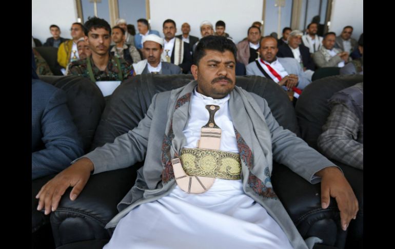 Los chiitas de Ansarualá, llamados hutíes por el apellido de su líder, Ali al-Houthi, toman a fines de enero el palacio presidencial. EFE / Y. Arhab