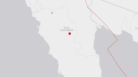 El movimiento telúrico fue a una profundidad de 10 kilómetros. ESPECIAL / earthquake.usgs.gov/