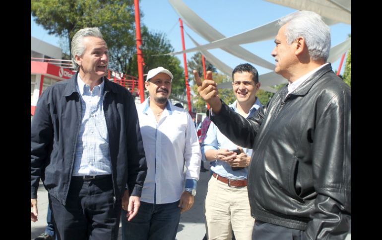 En la imagen Alfonso Peterse y Alberto Cárdenas. EL INFORMADOR / A. Hinojosa