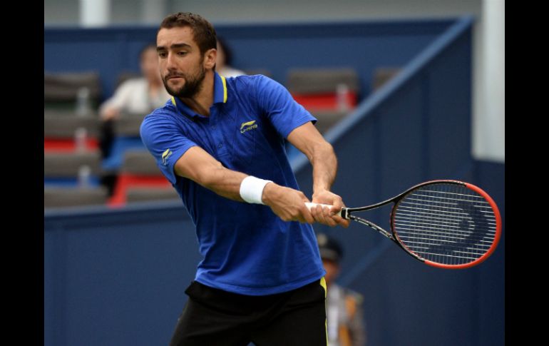 Cilic no pudo revalidar su título en Zagreb y se atrasó en la clasificación. AFP / ARCHIVO