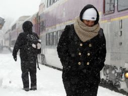 Ante la nueva tormenta de nieve en Estados Unidos, Aeroméxico emite una alerta para aquellos pasajeros. AP / B. Sikes