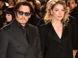 Los actores se casaron primero en la casa de Depp. AFP / ARCHIVO