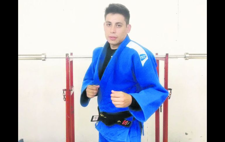 Constancia, esfuerzo y práctica han llevado a David García a cosechar logros en la disciplina del judo. EL INFORMADOR / A. Rodríguez