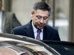 Josep Maria Bartomeu asumió su cargo en enero de 2014 y se deslinda de la responsabilidad. EFE / J. Lizon