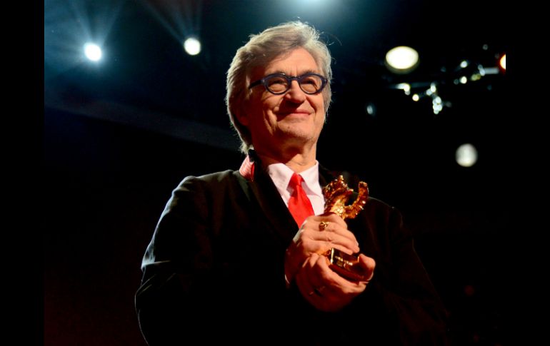 El único que tiene el Oso de Oro asegurado es el alemán Wim Wenders, otorgado por el drama 'Todo va a salir bien'. AFP / J. Macdougall