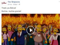 Gracias a la manifestación, la popular familia amarilla regresó a la televisión FACEBOOK / The Simpsons