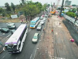 La Línea 3 significará un alivio para el transporte público de la ciudad, pero su construcción requiere de la paciencia de la población EL INFORMADOR / A. García