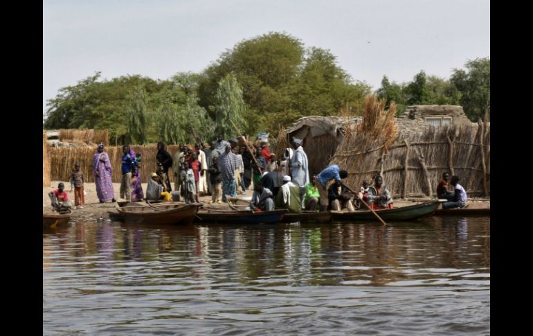 El viernes, Boko Haram ataca en territorio de Chad por primera vez, apuntando a una aldea a orillas del lago Chad. AFP / S. Kambou