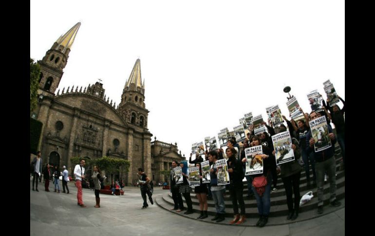 Los paseos por el cumpleaños de la ciudad se acabaron a las 14:00 horas; la manifestación ocurre a las 18:00. EL INFORMADOR / A. García