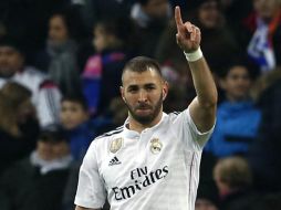 Karim Benzema sentenció el juego ante el Depor. EFE / ARCHIVO