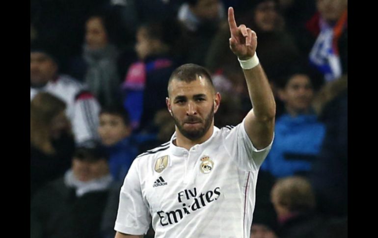 Karim Benzema sentenció el juego ante el Depor. EFE / ARCHIVO