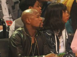 Floyd Mayweather Jr. asistió al Juego de Estrellas de la NBA en NY. AFP / ARCHIVO