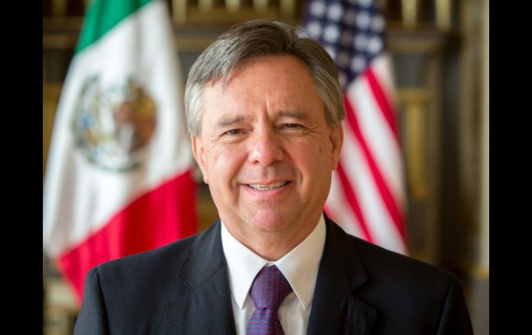 Medina Mora es el actual embajador de México en Estados Unidos. NTX / ARCHIVO