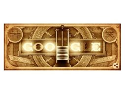 Google celebra hoy el 270 aniversario del nacimiento del creador de la batería eléctrica, Alessandro Volta, con un ''doodle''. ESPECIAL / google.com.mx