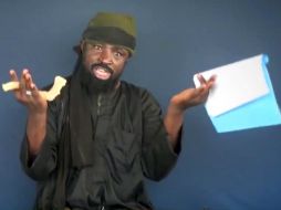 Abubakar Shekau, líder de Boko Haram, advirtió al presidente de Nigeria, Goodluck Jonathan, que las elecciones serán violentas. AFP / Especial