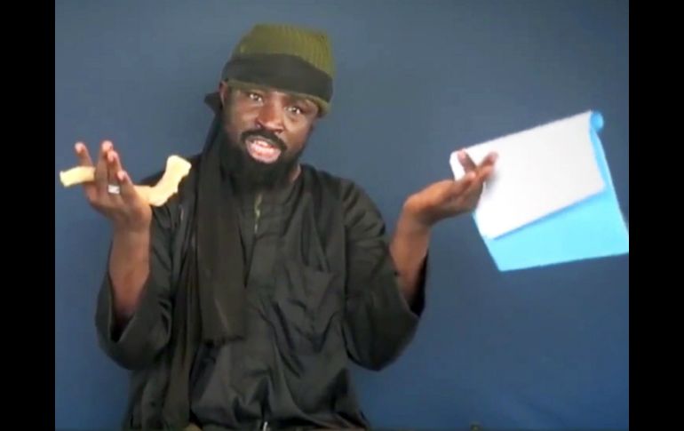 Abubakar Shekau, líder de Boko Haram, advirtió al presidente de Nigeria, Goodluck Jonathan, que las elecciones serán violentas. AFP / Especial