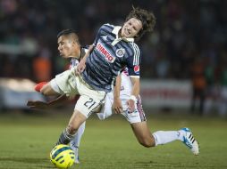 Néstor de la Torre observó el penal que le marcaron a Carlos Fierro  y afirma que sí hubo contacto. MEXSPORT / O. Martínez