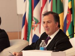 El canciller Meade se reunirá con sus homólogos de los tres países y sostendrá encuentros con personalidades del ámbito económico. NTX / ARCHIVO