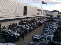 Los policías habían tomado a principios de febrero las instalaciones del cuartel ubicado en la comunidad de Santa María Coyotepec. TWITTER / @SSP_GobOax