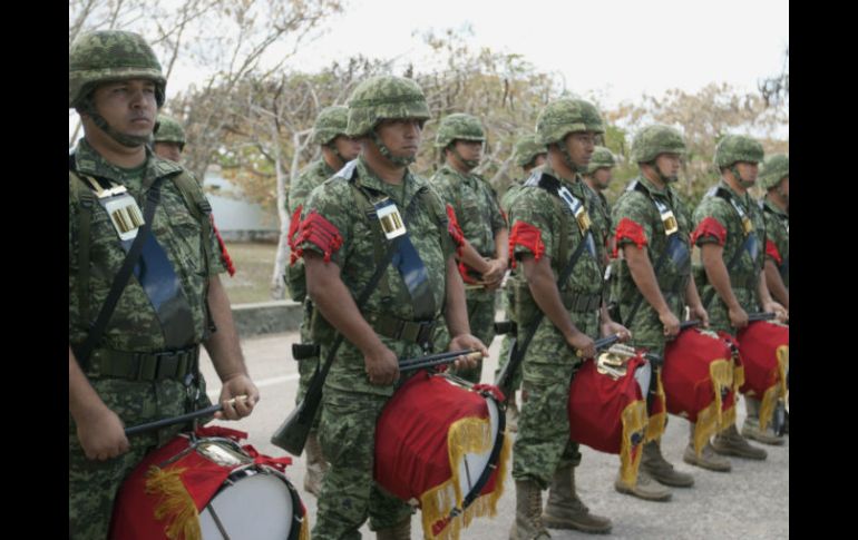 Con motivo del Día del Ejército, destacan la labor de los marinos mexicanos para recobrar la tranquilidad del país. NTX / ARCHIVO