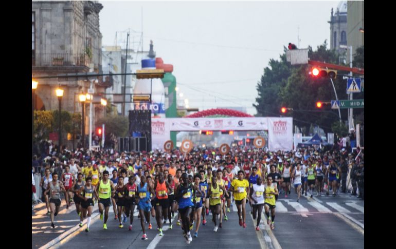 El Medio Maratón que será el domingo 22 de febrero pasará por calles de Guadalajara y Zapopan. EL INFORMADOR / ARCHIVO