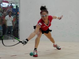 Longoria ya está más cerca de su meta tras doblegar a la sudamericana por 11-2, 11-0, 11-4. MEXSPORT / J. Díaz