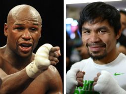 El choque entre ''Money'' y ''Pacman'' tras largas negociaciones por fin se pudo concretar; se realizará en Las Vegas. AFP / ARCHIVO