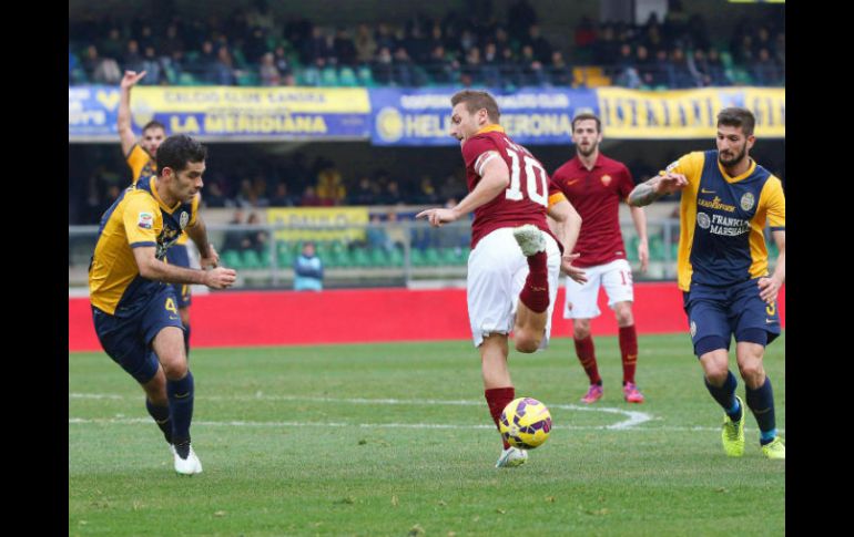 El mexicano Rafael Márquez fue titular con el Hellas en el partido de hoy. EFE / F. Venezia