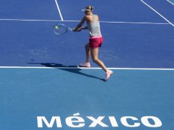 María Sharapova es la gran atracción del Abierto Mexicano de Tenis 2015. AFP / P. Pardo