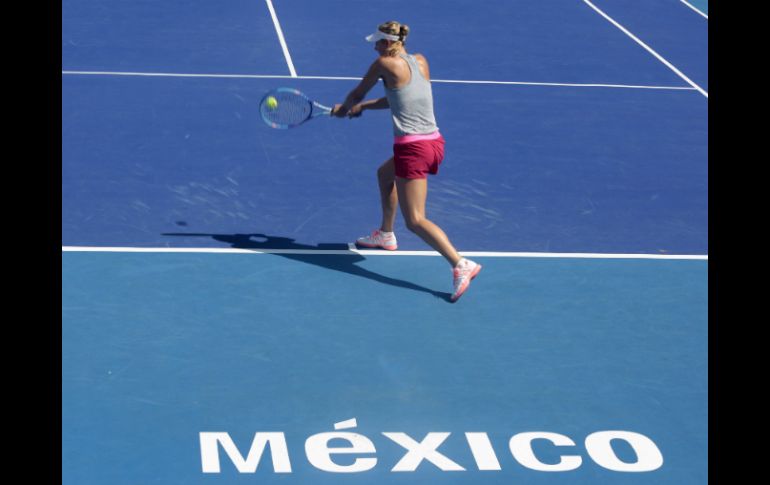 María Sharapova es la gran atracción del Abierto Mexicano de Tenis 2015. AFP / P. Pardo