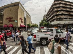 La vuelta en Juárez y 16 de Septiembre aplicaría solo a vehículos particulares y no al transporte público. EL INFORMADOR / ARCHIVO