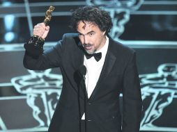 Alejandro González Iñárritu alcanzó la gloria anoche, luego de que 'Birdman' ganó cuatro premios Oscar. EL INFORMADOR /  J. Shearer