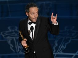 Emmanuel Lubezki, director de fotografía del filme 'Birdman', consiguió con el 'hashtag' #Lubezki dos mil 944 citas en la red social. AP / J. Shearer