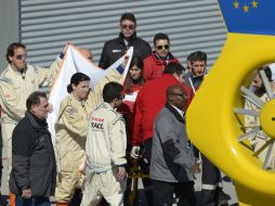 El español tuvo que abandonar el circuito de Montmeló en helicóptero para recibir atención médica. AP / ARCHIVO