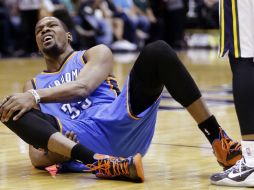 Kevin Durant tandrá que estar fuera indefinidamente. AFP / ARCHIVO