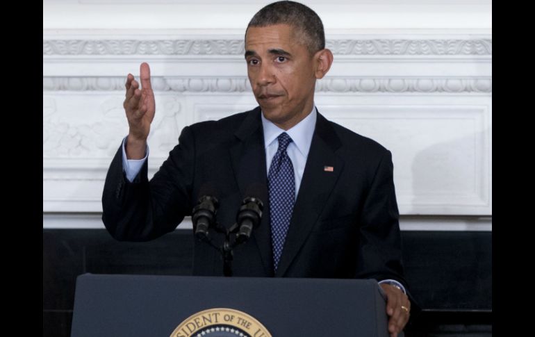 Obama anunció la decisión ejecutiva en noviembre. AP / C. Kaster