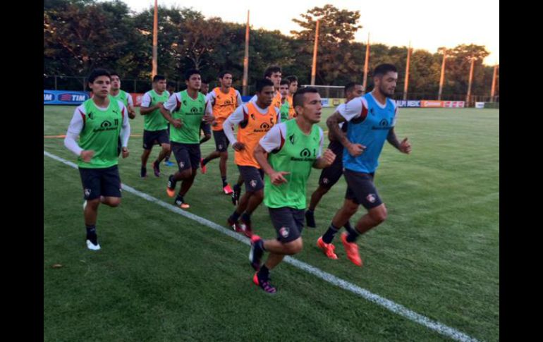 Atlas se prepara para su enfrentamiento ante el equipo brasileño. TWITTER / @atlasfc