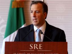 José Antonio Meade informa que los mexicanos en EU han respondido positivamente a la acción migratoria del presidente Obama. NTX / ARCHIVO