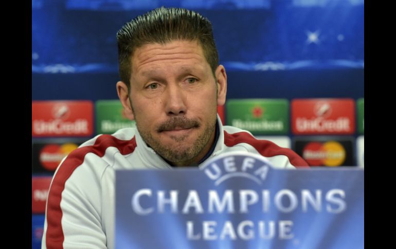 Desde su llegada al cuadro Colchonero, Simeone sólo ha perdido una de ocho eliminatorias. AP / M. Meissner