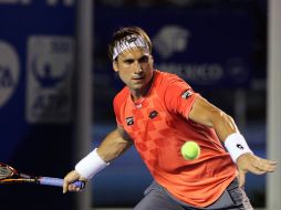 David Ferrer llegó a Acapulco luego de obtener, el pasado domingo, el título del Abierto de Río. NTX / J. Pazos