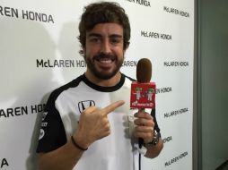 Alonso sufrió un accidente cuando el domingo perdió el control de su auto en Montmeló. TWITTER / @alo_official