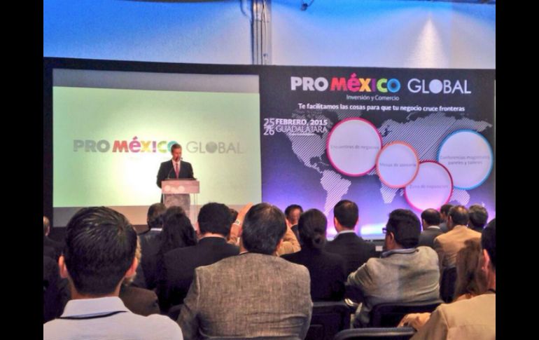 Este día se inauguró ProMéxico Global en la Expo Guadalajara. TWITTER / @ProMexicoTw